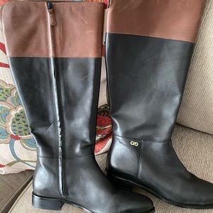 COLE HAAN. Tall riding boot. Worn once.